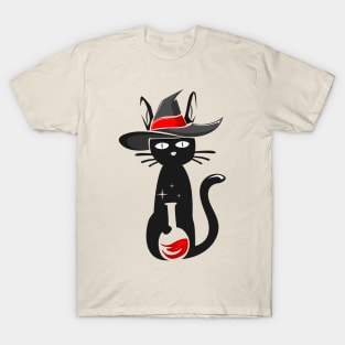 WICKED BLACK CAT T-Shirt